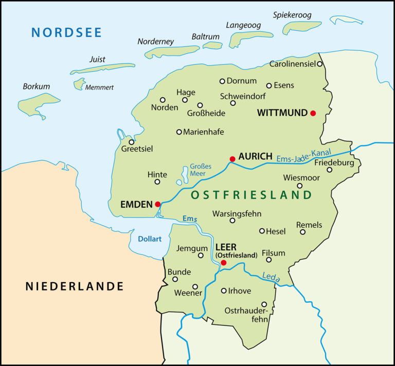 Ostfriesland - Urlaubsregion, unendliche Weiten und viel zu Erleben!